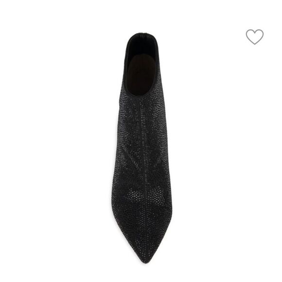 L'Agence Mariette Rhinestone Strassed Ankle Boot 9.5 Stiletto Bootie NWT $495 - Picture 6 of 7